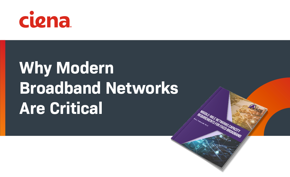 Why Modern Broadband Networks Are Critical